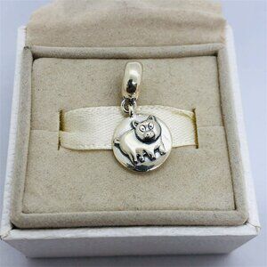 🧜🏾‍♀️🎀Pandora Chinese Zodiac Bead with Pig Dangle Charm